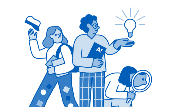 Student guide illustration, front page