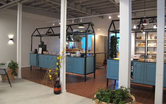 Kitchen in a communal housing