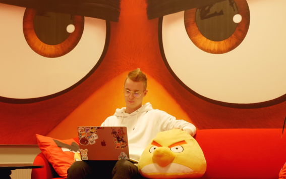 School of Business student Karol Lukaszewski