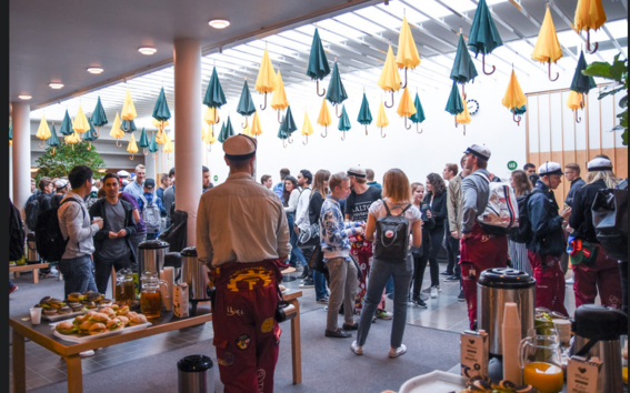 Students at ENG Orientation ceremony 2018