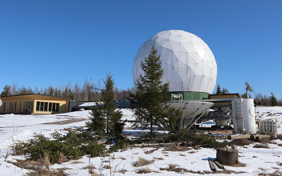 Aalto-yliopiston Metsähovin radio-observatorio sijaitsee Kirkkonummella. Kuva: Aalto-yliopisto / Ira Matilainen