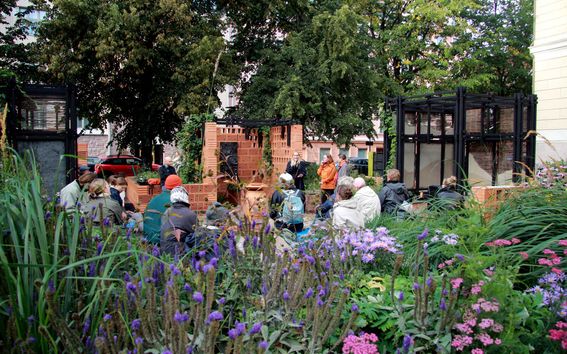 An event at the Alusta pavillion. Photo: Elina Koivisto