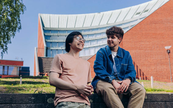 Aalto Squad students on campus