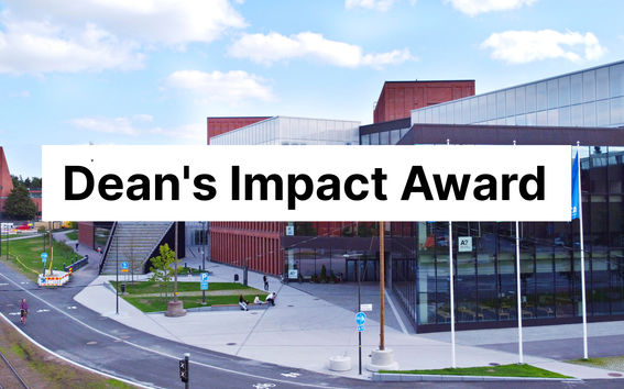 Dean's Impact Award, School of Business