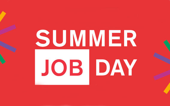 Red Summer Job Day banner