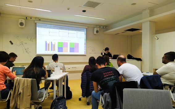 Claudia Antunes, visiting lecturer from ULisboa