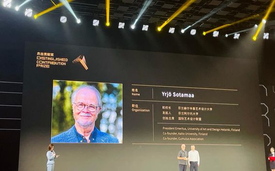 Yrjö Sotamaa receives Frontier Design Prize 2023