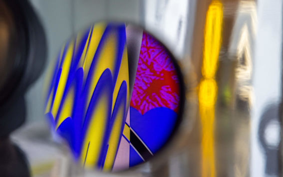 A colourful object from the Designs for a Cooler Planet exhibition.