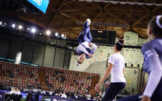 Teamgym-voimistelija, Urhea-opiskelija Ella Salo