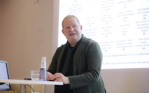 Pekka Mattila, lokakuu 2023. Kuva: Pinja Valja