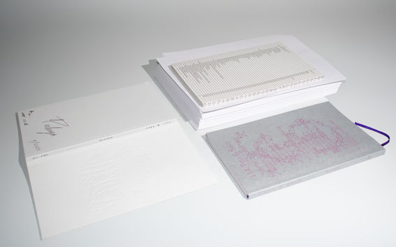 Kuvassa Tuli ja Savu -runouslehden ilmettä 