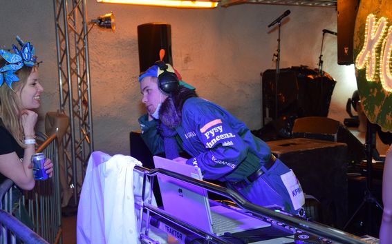 Ohto DJ:nä KUJ-vuotenaan.