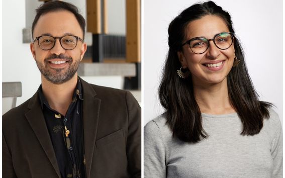 Portaits of Ricardo Dutra and Natalia Villaman