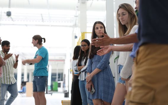 Students in EIT Manufacturing summer school