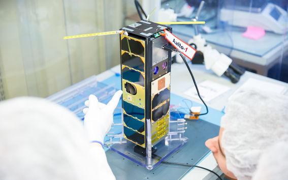 Aalto 1 satelliitti kuva: Mikko Raskinen