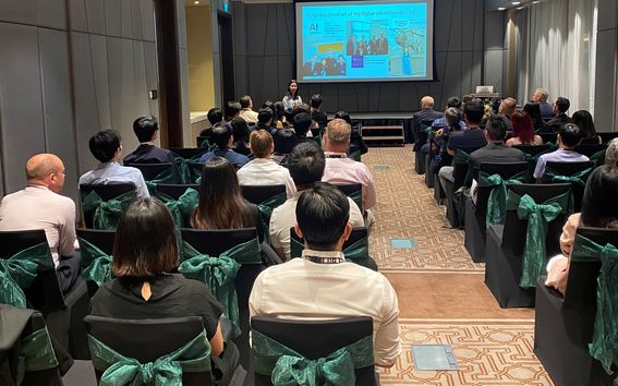 Keynote speech by Sarah Nguyen in Ho Chi Minh City.