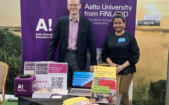 Aalto stand in Singapore