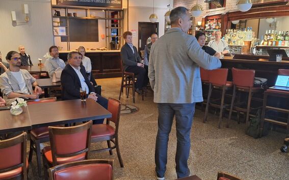 Michael Hummel in NY alumni event