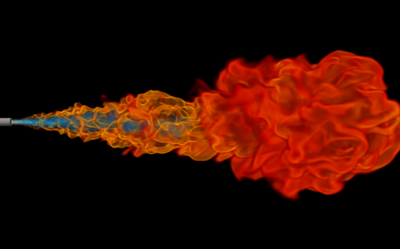 Simulaatio vetyliekistä