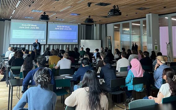 Students during the Opening Ceremony of the Information Technology Program on June 2nd, 2025.