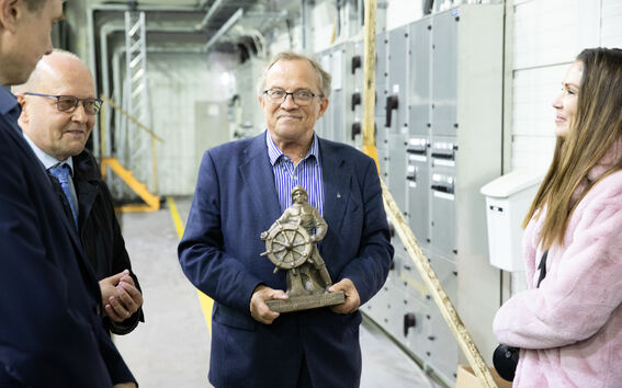 Pekka Kujala and the Sea Sunday prize for maritime safety