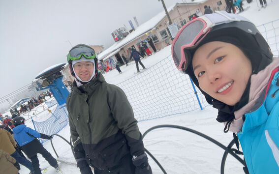 Liting Aalto downhill skiing