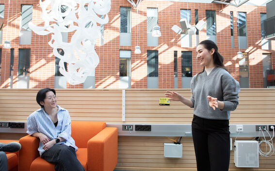 CS building learning hub