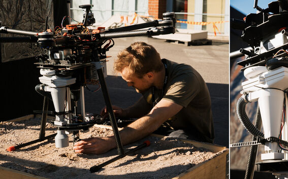 PdP project drone made for Isaware
