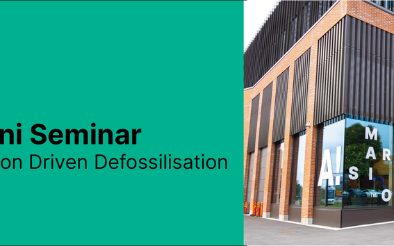 Alumni seminar - Innovation Driven Defossilisation