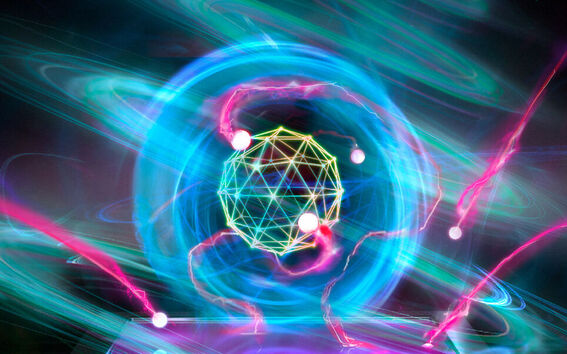 Artistic impression of a superconducting quantum heat engine. Credit: Heikka Valja/Aalto University