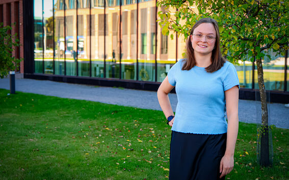 Antonina Strzelecka Otaniemessä