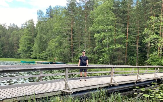 Francois Du Toit, Digital Business Master Class alum in Nuuksio
