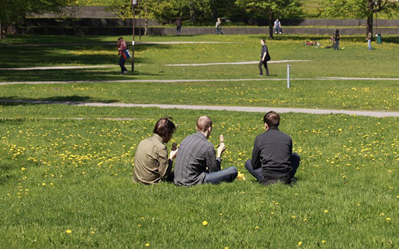 Aalto University campus. Photo: Mikko Raskinen