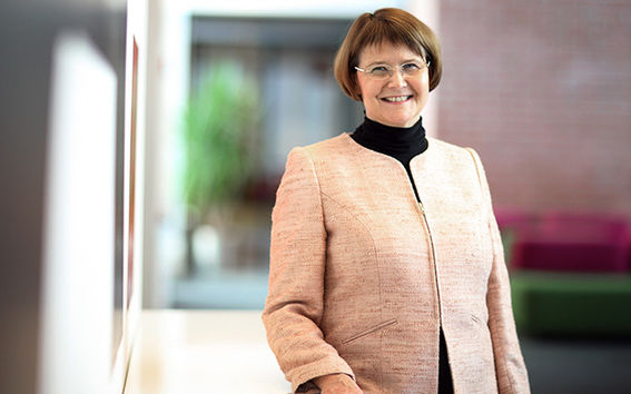 Rektor Tuula Teeri. Foto: Aalto-universitetet/ Janne Lehtinen
