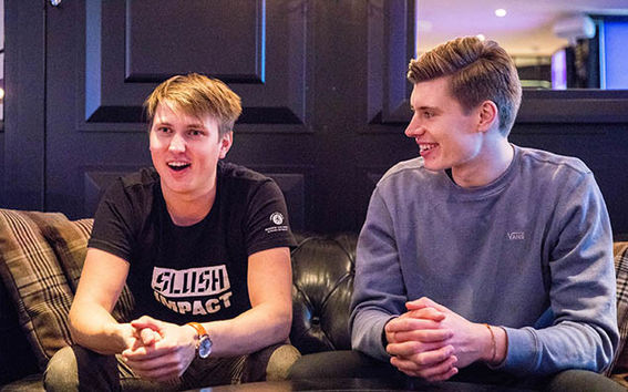 Niklas Jalonen and Johannes Tervo are enthusiastic contributors to the organising of Europe’s biggest startup event.