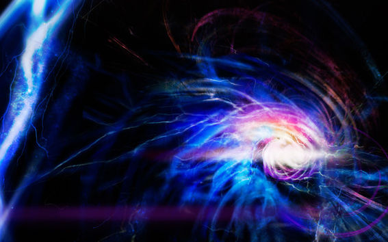Artistic impression of a quantum ball lighting. Figure credit: Heikka Valja.