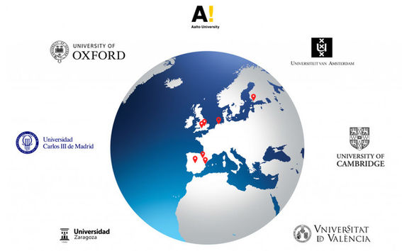 Universities participating in IBSEN.