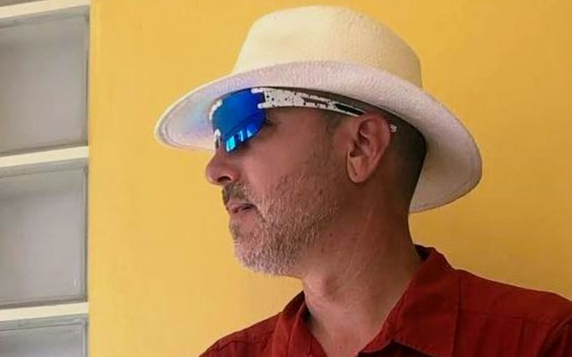 Portrait of an American in a Mediterranean setting