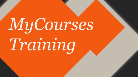 MyCourses training
