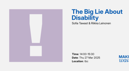 The Big Lie About Disability - event