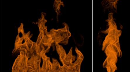 Line burner CFD simulointi