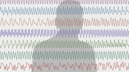 Puheäänitteitä perheenjäsenistäni, sekä edesmenneen isäni siluetti.