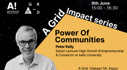 Promotional image for the next A Grid Impact Series taking place on June 9th