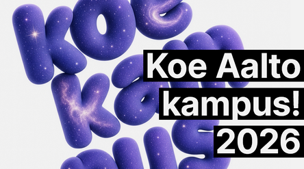 Koe Aalto-kampus! 2026 logo