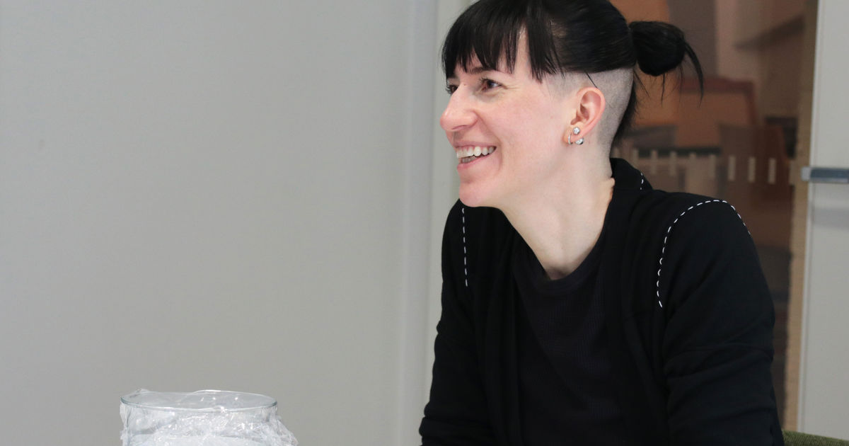 Maria Inserra Maria Intscher of the fashion house Vera Wang got excited about wood ...