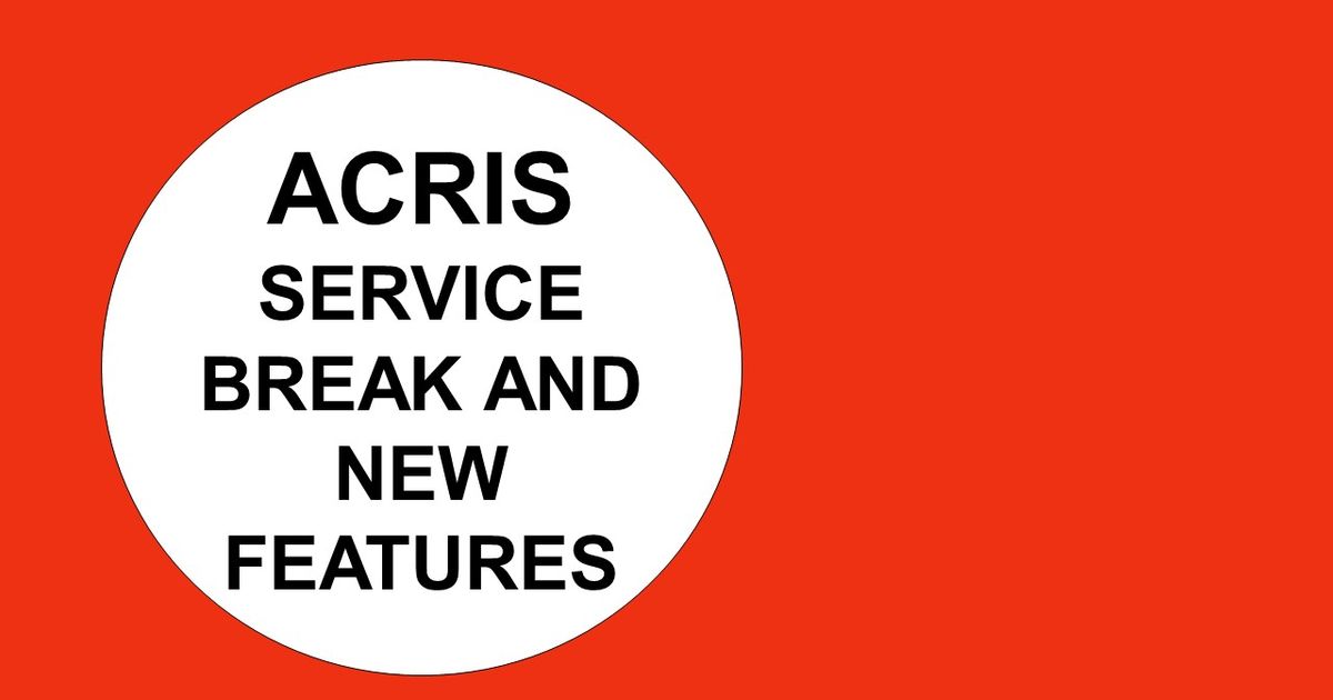 Maintenance break in ACRIS on 22th of September, 2025 | Aalto University