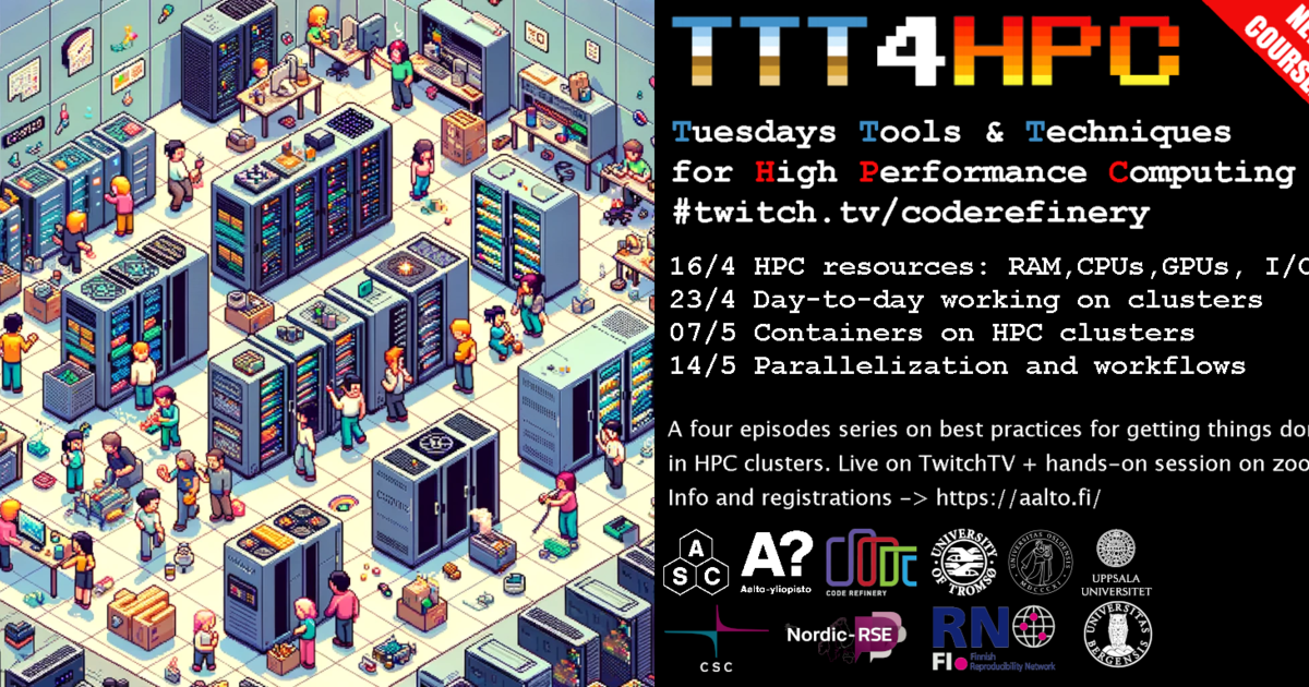 TTT4HPC - Tuesday Tools & Techniques for High Performance Computing ...