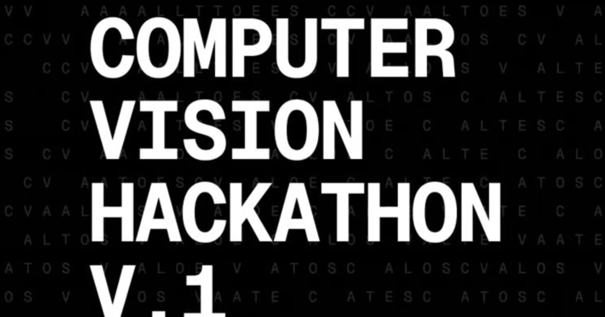 Computer Vision Hackathon v.1 | Aalto University