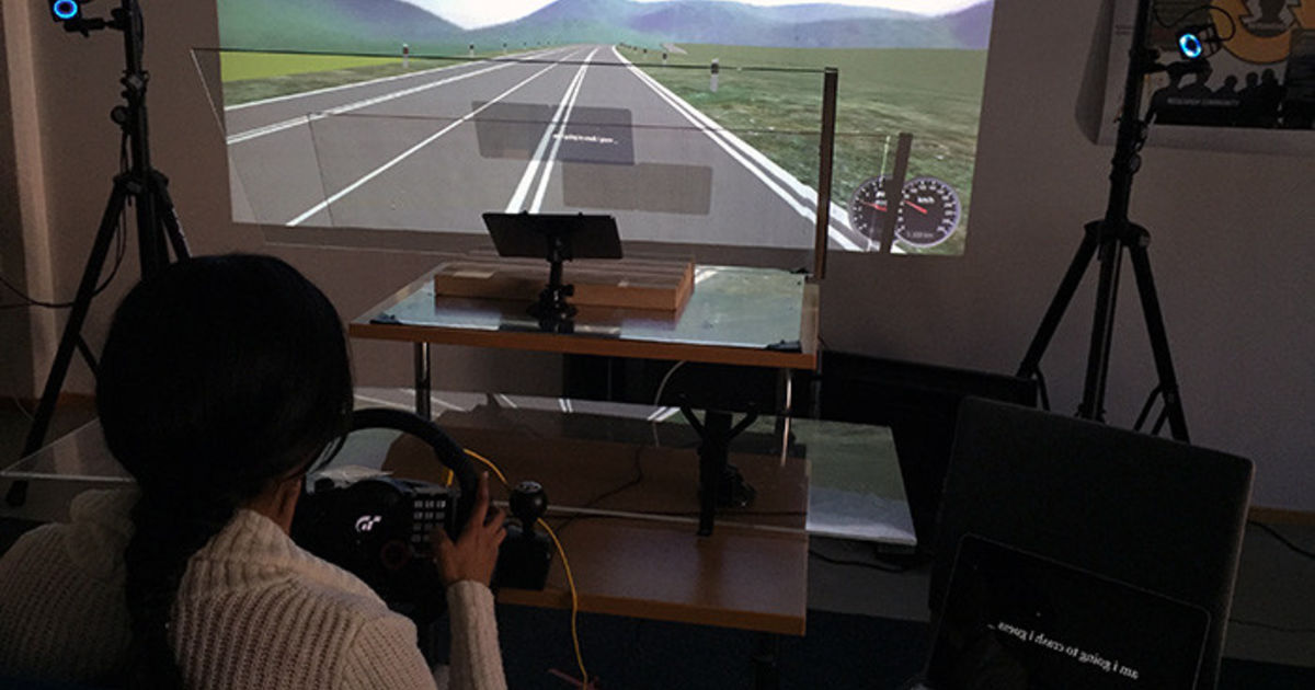 Typing while driving could be more safe with simple text entry ...