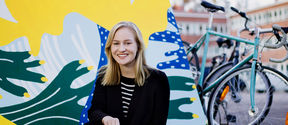 Aalto-yliopisto, Otaniemi stories: Stella Tuovinen, Informaatioverkostojen opiskelija, Aaltoes, VP / Kuvaaja: Sinikoski